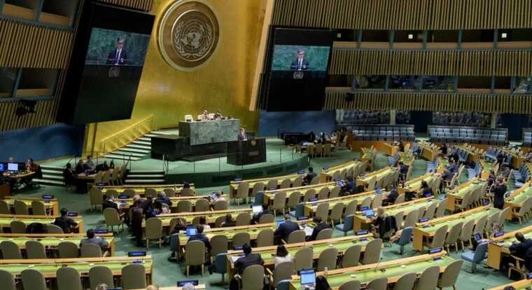 The UN General Assembly met on the second anniversary of the Russian invasion of Ukraine