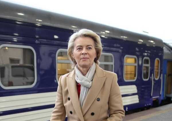 Президент Еврокомиссии Урсула фон дер Ляйен прибыла в Киев