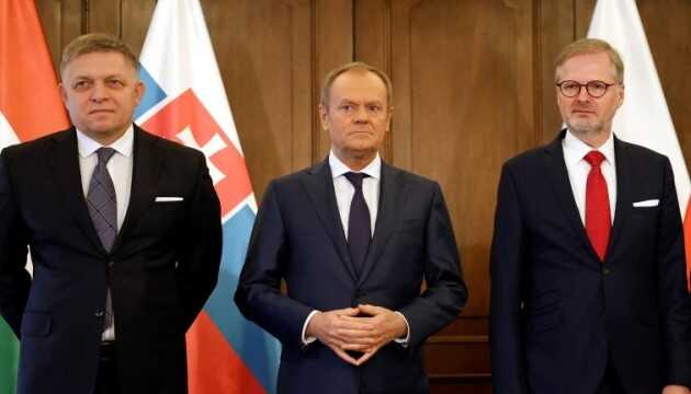 Лідери Вишеградської четвірки обговорили війну в Україні