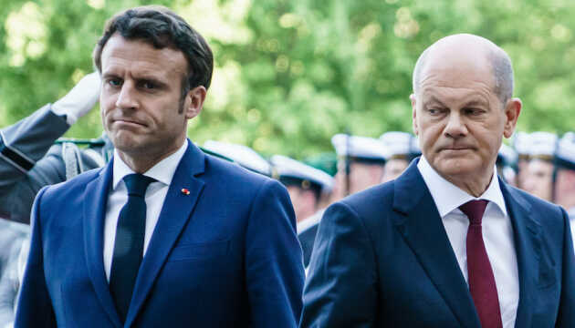 Bloomberg: Шольц і Макрон не ладнають, це шкодить Україні