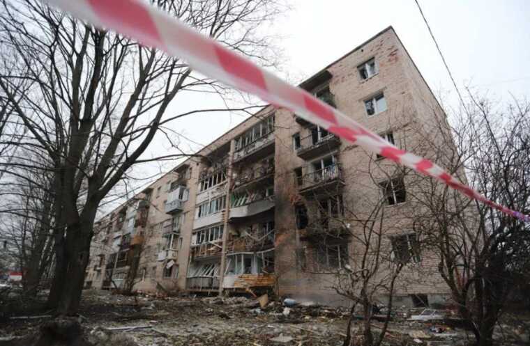 У Санкт-Петербурзі показали наслідки нібито прильоту БПЛА по житловому будинку