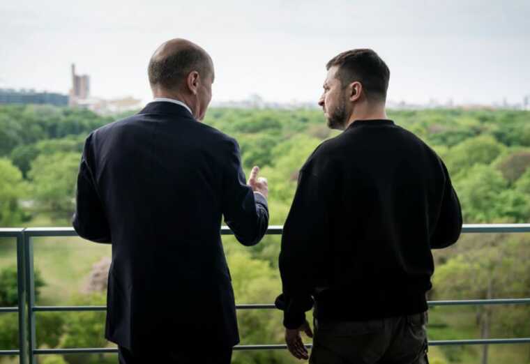 Шольц хочет, чтобы Украина согласилась на мирные переговоры