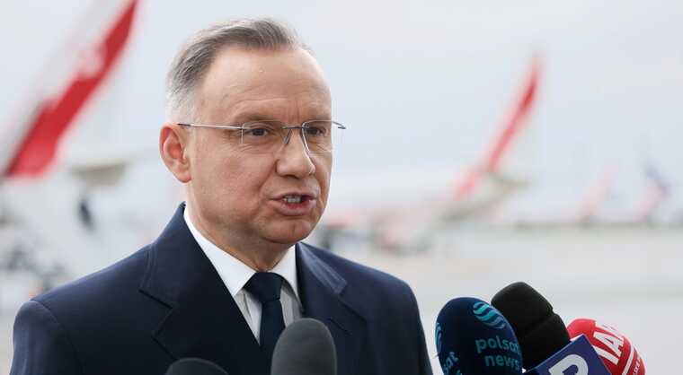 Дуда відповів Франциску на слова про "білий прапор": "Росія не може перемогти"