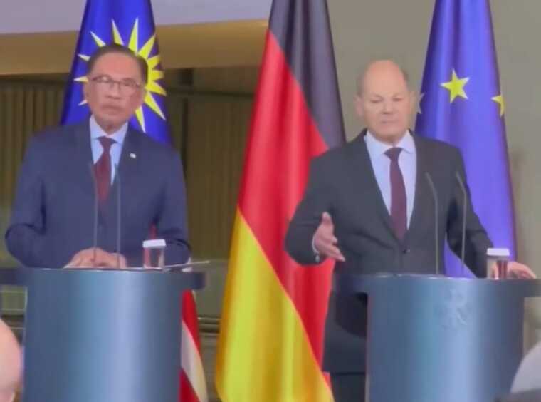 Шольц отверг возможность обмена дальнобойными ракетами с Британией