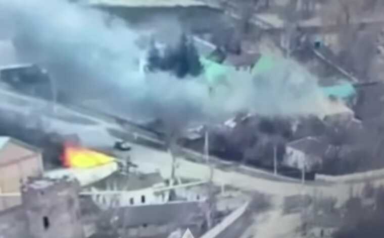 Російські добровольці заявили, що знищили у російському Тьоткіному 2 склади БК