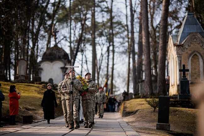 В Вильнюсе похоронен погибший в Украине боец Тадас Тумаc