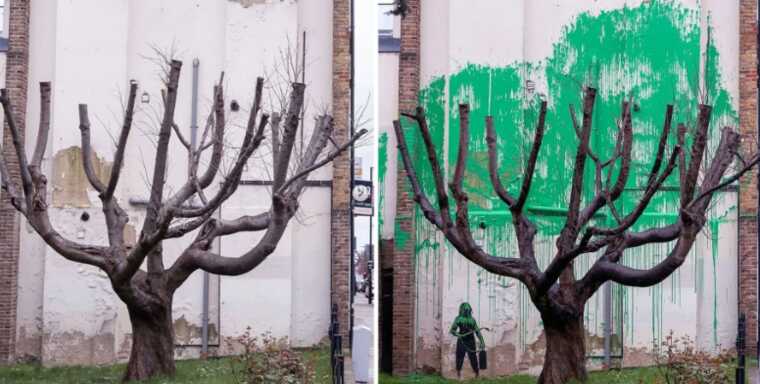 У Лондоні художник Бенксі створив новий мурал