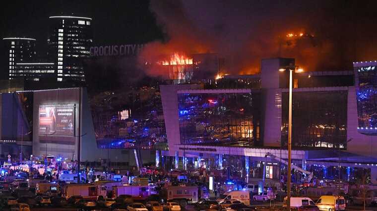 У РФ ідентифікували чотирьох із шести терористів, які вчинили теракт у ТЦ «Крокус»