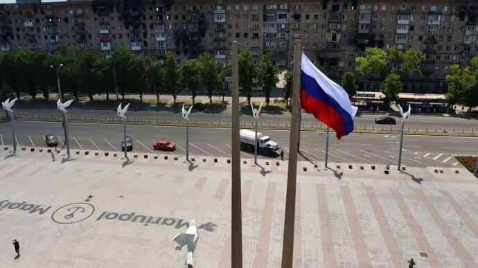 Повідомляють про "приліт" в окупованому Маріуполі