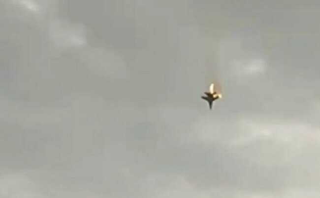 Над Севастополем оккупанты сами могли сбить свой самолет