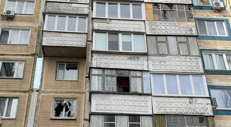 У Бєлгороді БПЛА врізався у багатоквартирний будинок