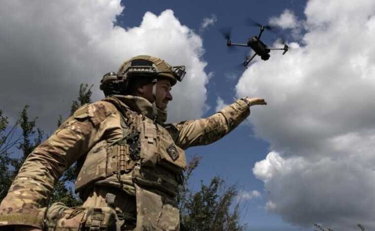 Українські десантники за дві години бою знищили дронами 30 окупантів