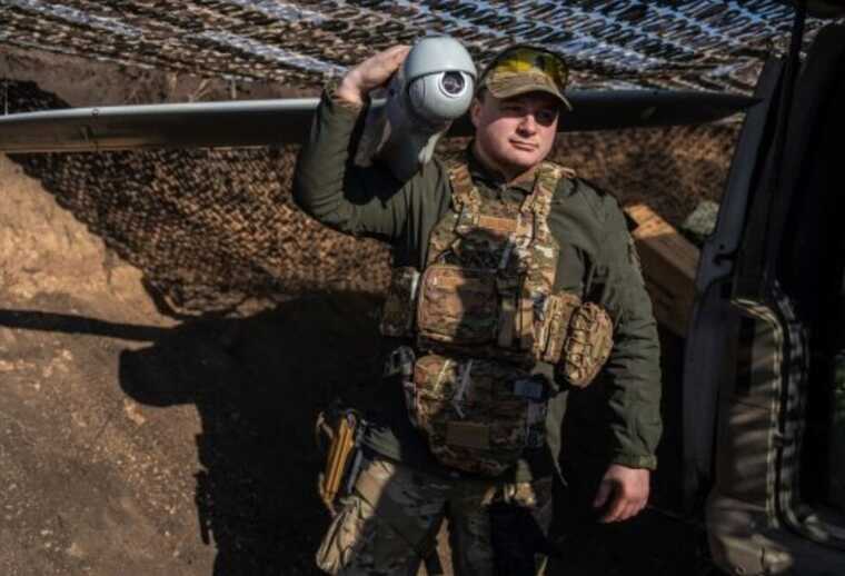 In the Kupyansk direction, border guards destroyed an enemy warehouse with shells