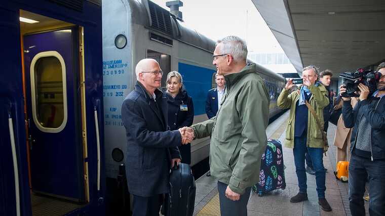Мер Гамбурга прибув до Києва