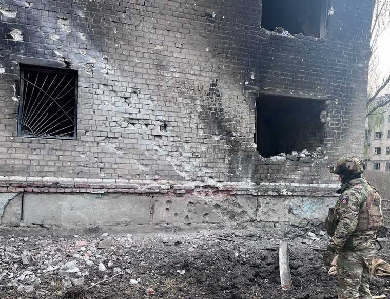 The occupiers continue to storm Ocheretyno: the police showed what the city looks like