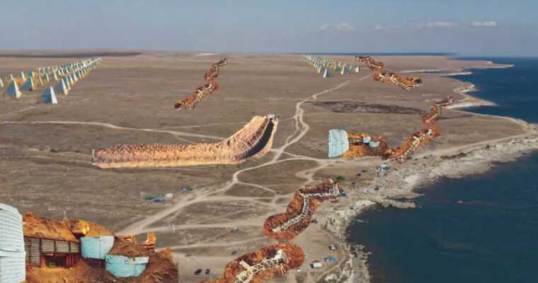 Россияне в оккупированном Крыму построили еще более 100 км фортификаций