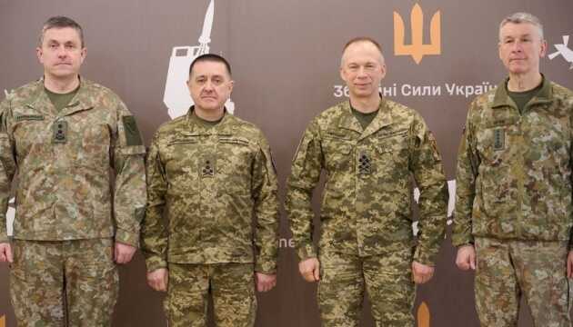 Сирський у Києві зустрівся із військовим керівництвом Литви