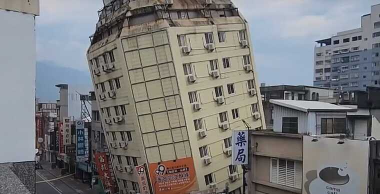 Тайвань за добу сколихнули понад 100 землетрусів: найсильніший був магнітудою 6,3 бала