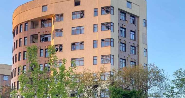 У мережі опубліковано наслідки обстрілу Київського району Харкова