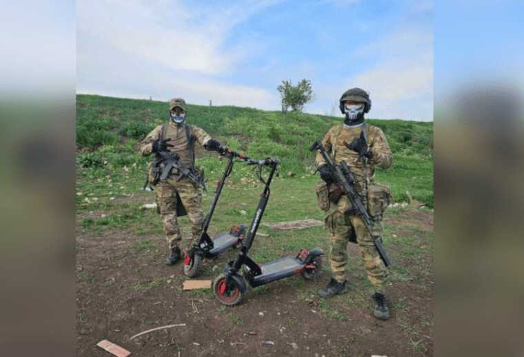 Российская армия использует в Украине электросамокаты, — СМИ