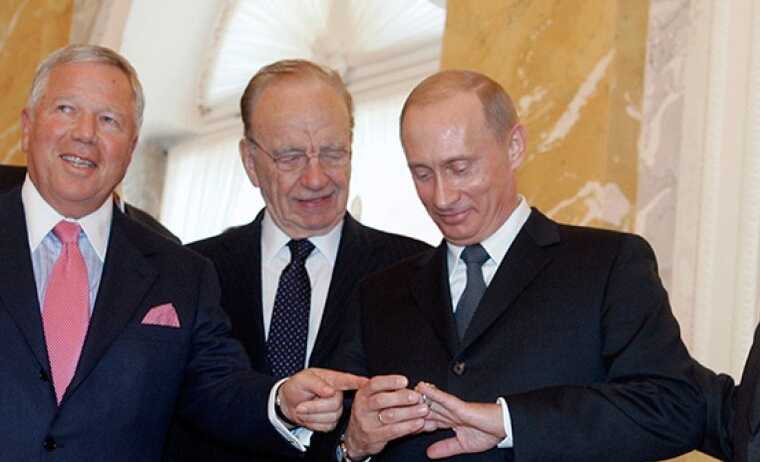 Власник клубу НФЛ Patriots вимагає від Путіна повернути каблучку з діамантами