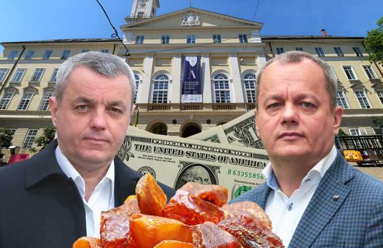 Львівські депутати-мультимільйонери Юрій Доскіч та Остап Доскіч забудовують Львів на гроші бурштинової мафії