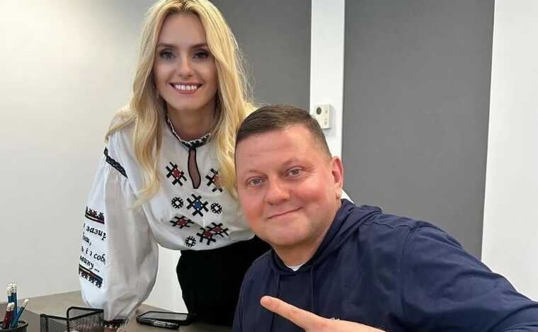 Залужний зустрівся з  Іриною Федишин