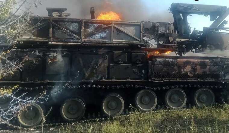 На Запорізькому напрямку російська армія втратила черговий "Бук"