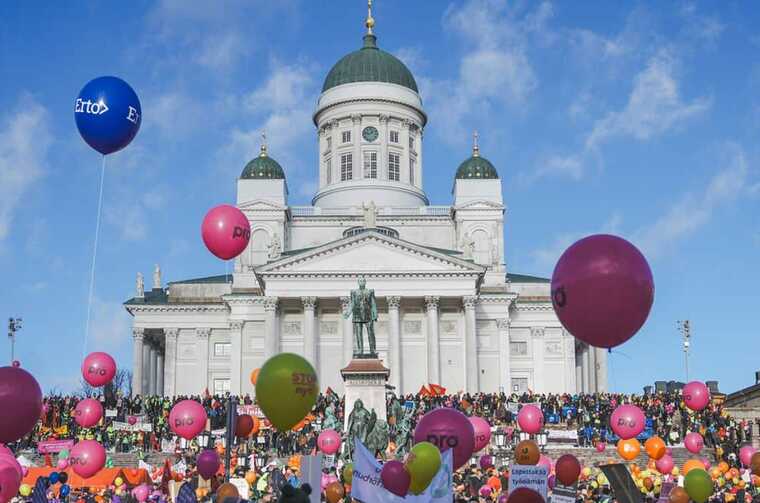 У Фінляндії заборонили проводити політичні страйки довше доби