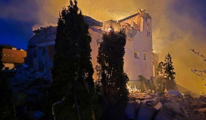 Ночная атака россиян по Харькову: в результате удара пострадали два человека