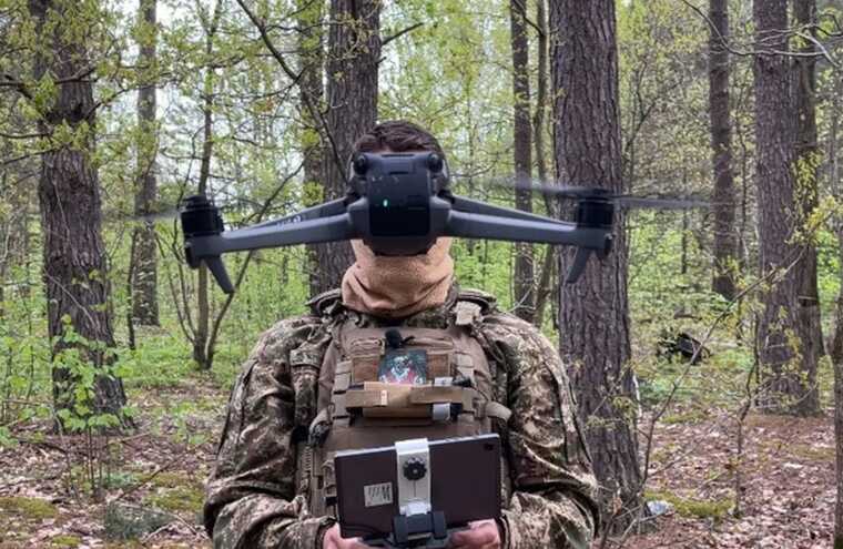 У Нацгвардії показали ефективну роботу безпілотників по ворогу
