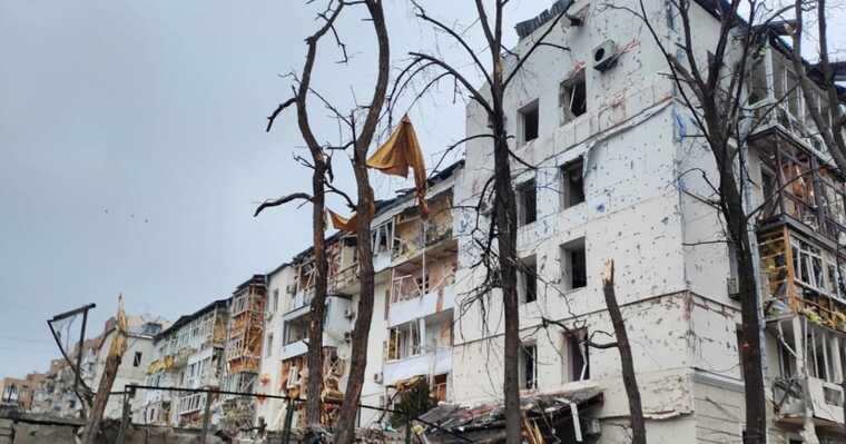 У мережі опублікували відео руйнувань від атаки окупантів у Вовчанську