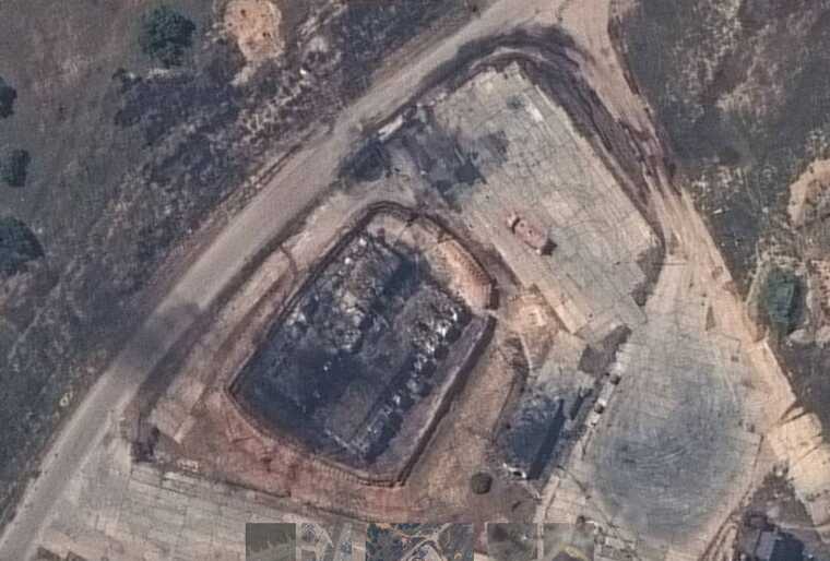 Опубліковано супутникові знімки аеродрому «Бельбек» в окупованому Криму після удару ЗСУ