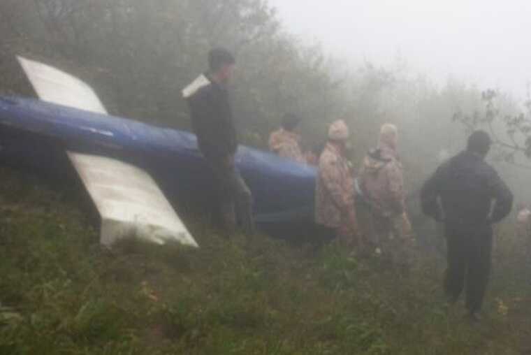 Опубликованы кадры разбитого вертолета президента Ирана и видео снятого передовой группой спасателей