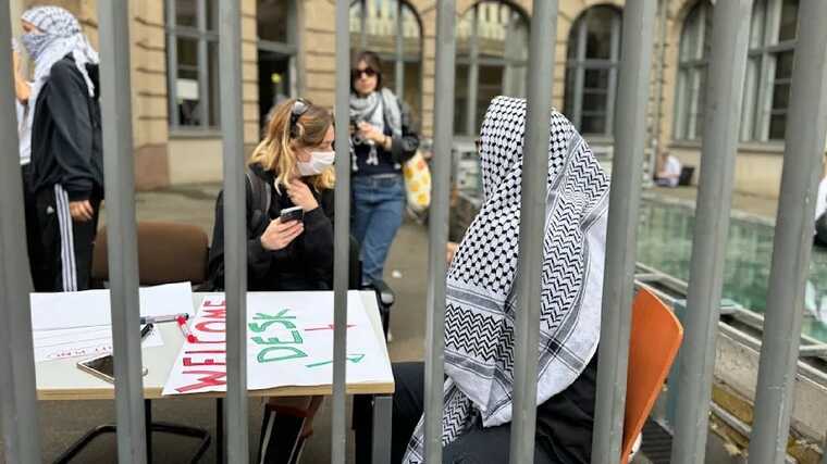 Протестувальники проти дій Ізраїлю в Палестині захопили будівлю університету у Берліні