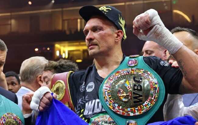 Усика позбавлять титулу абсолютного чемпіона світу: промоутер українця зробив заяву
