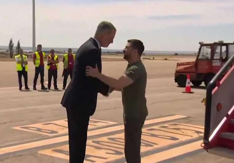 Володимир Зеленський прибув до Мадрида