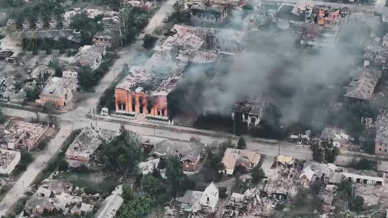 У мережі показали, який вигляд має Вовчанськ, у якому точаться вуличні бої