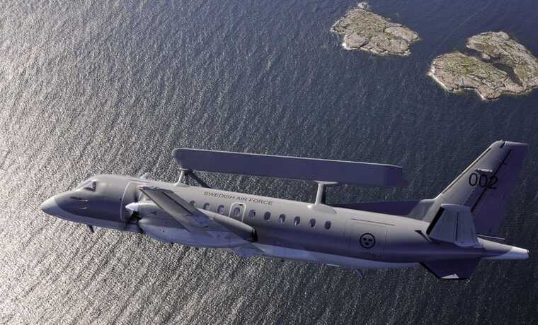Швеція передає Україні відразу два літаючі радари ASC 890