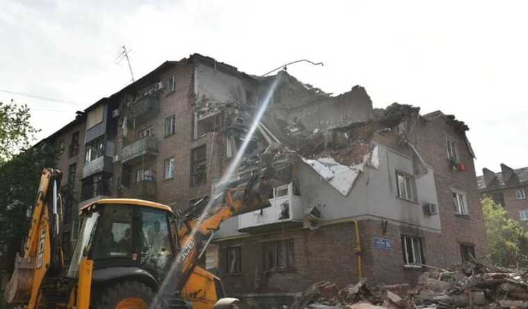 Наслідки удару окупантів по Харкову показали на відео з висоти