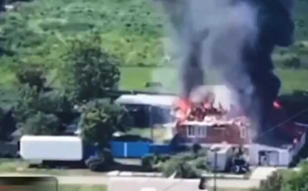 Пограничники показали, как устраивают «бавовну» россиянам в Харьковской области