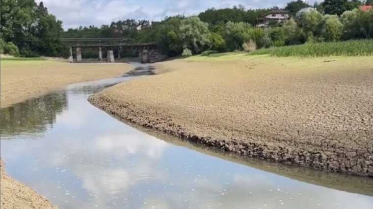 На Тернопільщині страшенно обміліли річки Збруч та Дністер