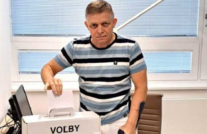 Фіцо проголосував на виборах до Європарламенту