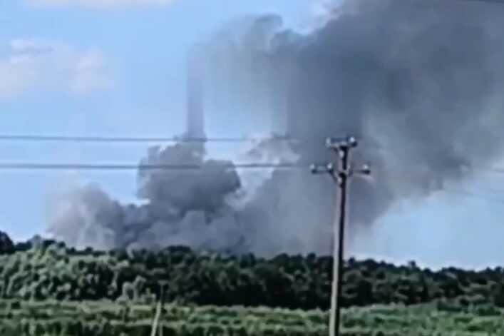 У Бєлгородській області горить, ймовірно, склад боєприпасів - після успішного прильоту