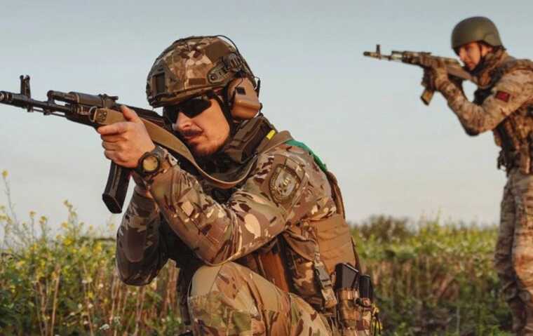 Прикордонники показали кадри бою з ворогом у Вовчанську