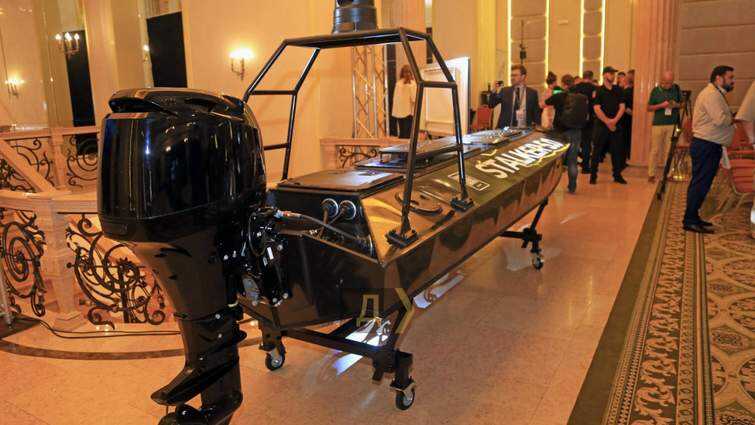 В Одесі презентували новий морський дрон Stalker