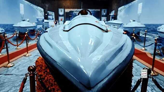 Хусити показали безпілотний катер власного виробництва з боєприпасом 150 кг