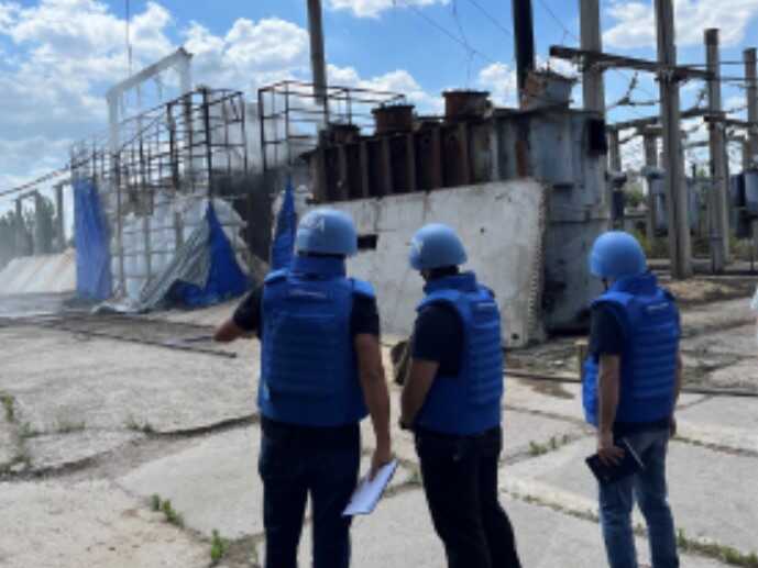 В оккупированном Энергодаре разрушена подстанция «Луч», – МАГАТЭ