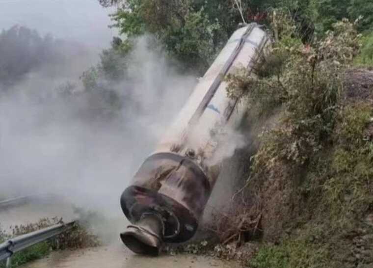 У Китаї на селище впали залишки космічної ракети