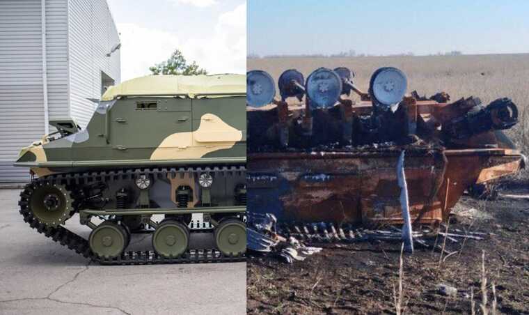 Оккупанты потеряли уникальный вездеход "Пластун-СН"